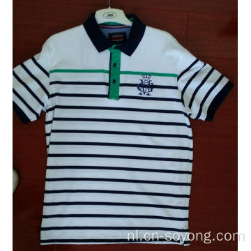 Poloshirts met korte mouwen van 100% katoen